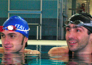 Stefano Figini(Pluri Campione Mondiale di Nuoto Pinnato)