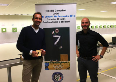Niccolo Campriani  (Olympic Gold Target Shooting)