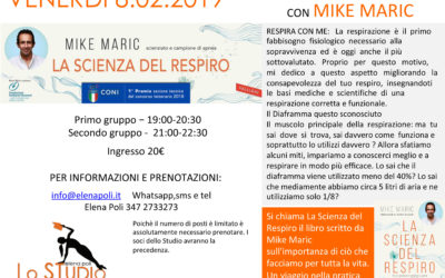 WORKSHOP “BREATHING AND PILATES” | 8 FEBRUARY 2019 – LEGNANO