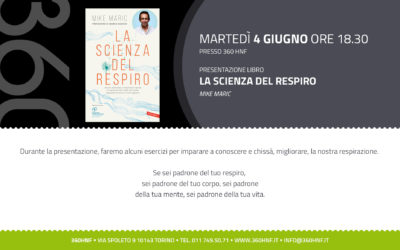 PRESENTAZIONE “LA SCIENZA DEL RESPIRO” | 4 GIUGNO 2019 TORINO